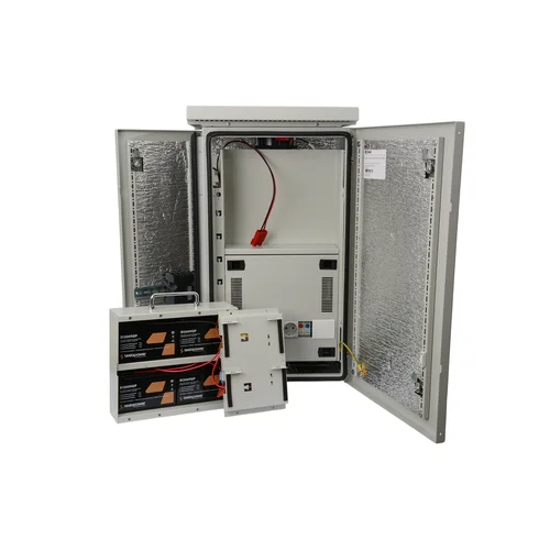 Уличный управляемый коммутационный узел, 8GPOE, климатического исполнения IP54, 48В 9Ач